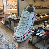 LUXE SEVEN DESIGN RETRO TRAINERS WITH CHUNKY SOLE - boopdo