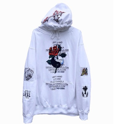 TUKU ROMOKO DIABLO EXCLUSIVE SPLASH INK HAND PAINTED UNISEX SWEATSHIRTS - boopdo