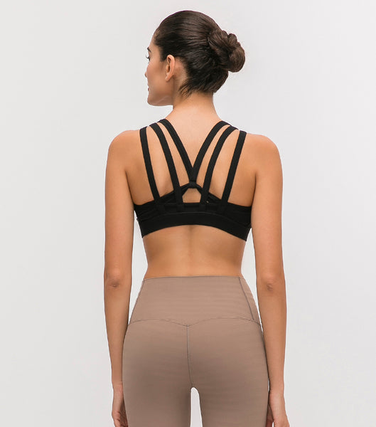 LULULAMA YOGA HIGH STRENGTH FITNESS SPORTS BRA - boopdo