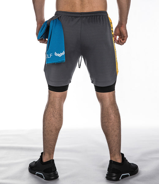 THE GYM NATION MUSCLE BROS TRAINING SHORTS - boopdo