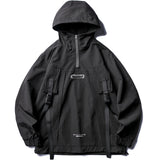 REVIGOLA ROCZIE WINDBREAKER PULLOVER WITH FUNCTIONAL POCKET - boopdo