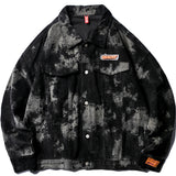 MAOQIAOYI QIAOYT CORDUROY TIE DYED JACKET - boopdo