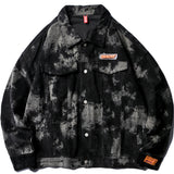 MAOQIAOYI QIAOYT CORDUROY TIE DYED JACKET - boopdo