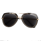 GUTANG TIANLE ANTI UVB CURVED FRAME SUNGLASSES - boopdo