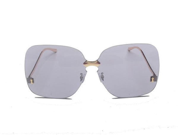 YUCHUN LARGE FRAME CANNES ONE PIECES SUNGLASSES - boopdo