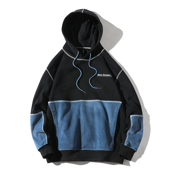 RETZA ZAZULO REAPER PLUS VELVET HOODIE SWEATSHIRT - boopdo