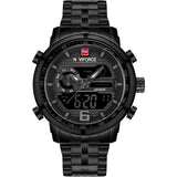 NAVIP FORCE LARGE DIAL CASE MULTI FUNCTION WATERPROOF WATCHES - boopdo