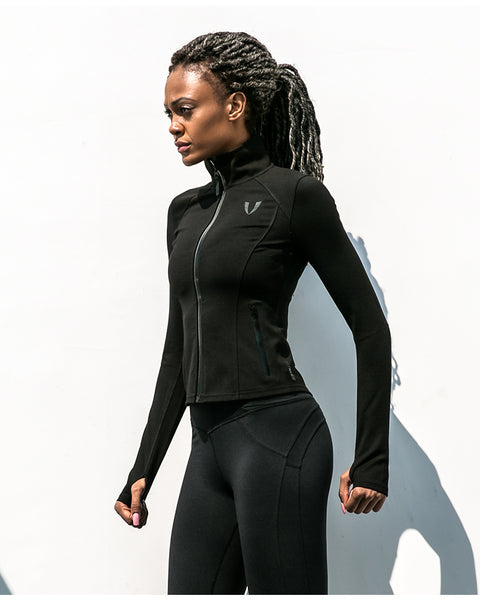 ELITE ABS HIGH NECK BREATHABLE RUNNING JACKET - boopdo