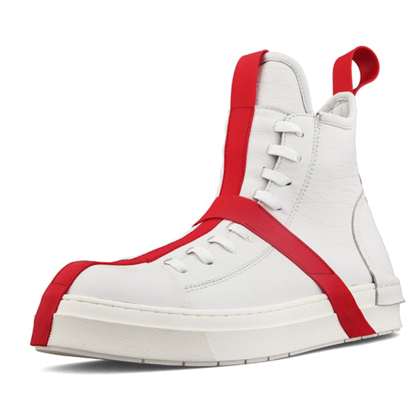 DXM YEAR OF THE SNEAKER SKATEBOARD HIGH UNISEX SNEAKER BOOTS - boopdo