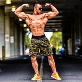 THE GYMMER MUSCLE BROS FITNESS SHORT PANTS IN CAMO - boopdo