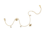 ZEGL GOLD PLATED BUMBLE BEE ANKLET - boopdo