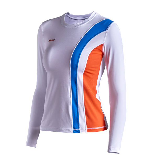 GYMNA TRAINING LONG SLEEVE T SHIRT WITH SIDE STRIPE - boopdo