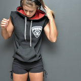MUSCLE UP POSSE GYM OUTFIT FITNESS HOODIE T SHIRT - boopdo