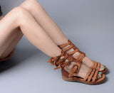 PROVA PERFETTO ROMAN GLADIATOR FLIP FLOP SANDALS - boopdo