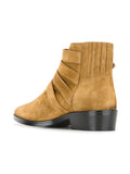 NADEMILI AMEXY BUCKLE CHELSEA ANKLE BOOTS - boopdo