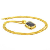 HIPSTER SAVAGE FREE STYLE MINI GEM DIAMOND NECKLACE - boopdo