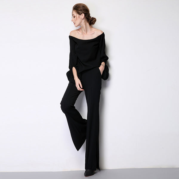 C4MORE HIPSTER MASTER YODA RETRO STYLE HIGH WAIST PANTS IN BLACK - boopdo