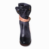 PROVA PERFETTO BOFFI BRITISH STYLE LEATHER WESTERN BOOTS - boopdo