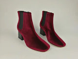 SIGERDORI DESIGN BLOCKED MID HEELED ANKLE BOOTS - boopdo
