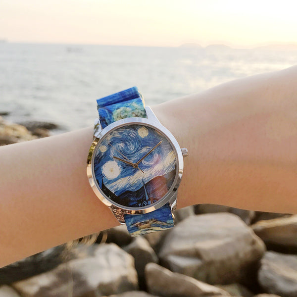 BOBOZO CACTUS LAKE GOGH DESIGN WATCH - boopdo