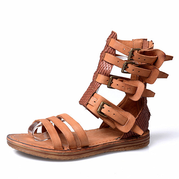 PROVA PERFETTO ROMAN GLADIATOR FLIP FLOP SANDALS - boopdo