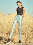 CAGGEEN HOLOGRAPHIC SWEAT PANTS - boopdo