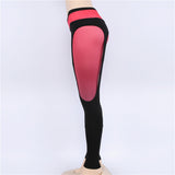 ZUMBA GIRLS OMBRE LEGGINGS WITH FISHNET DETAIL - boopdo
