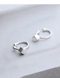 SILVER OF LIFE UNISEX STERLING SILVER BEAD EAR CUFFS - boopdo