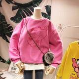 BOOPDO DESIGN PINK PANTHER SWEATSHIRT - boopdo