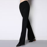 C4MORE HIPSTER MASTER YODA RETRO STYLE HIGH WAIST PANTS IN BLACK - boopdo
