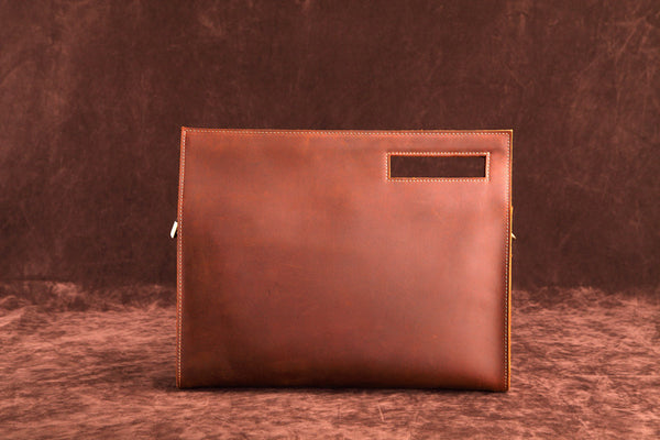 NOPSO TOTE ENVELOPE BUSINESS LEATHER BAG - boopdo