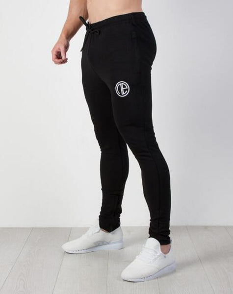 MUSCLE BROTHERS SKINNY BASIC STYLE FITNESS SWEATPANTS - boopdo