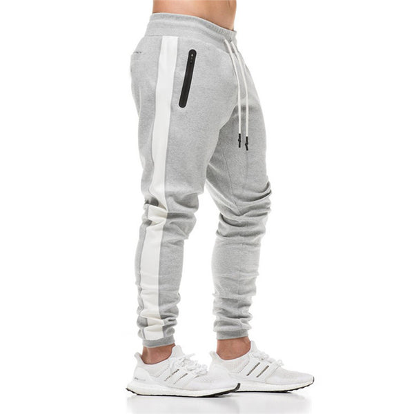 MUSCLE DOCAB JADES FITNESS TRAINING SLIM ELASTIC SPORT SWEATPANTS - boopdo