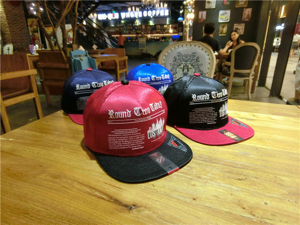 CHICAGO PREMIUM DENIM URBAN STYLE BASEBALL SNAP CAPS - boopdo