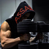 MUSCLE MIRAX ASSAILANT STRENGTH AND HONOR HOODED T SHIRT - boopdo