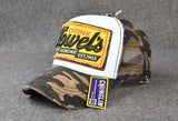 CHUNGLIM HOWELS THUNDERS BREATHABLE CURVED CAPS IN CAMOUFLAGE - boopdo