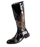 RODEO CAMPO POINTED TOE LEATHER COWBOY BOOTS - boopdo