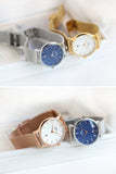 HERTZ MARK ULTRA THIN METAL BRACELET WATCHES - boopdo