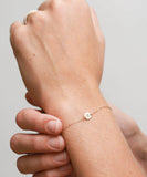 BOOPDO DESIGN PERSONALIZED ID BRACELET IN GOLD - boopdo