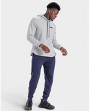 IRON LIFE FITNESS PERFORMANCE SPORTSWEAR HOODED SWEATSHIRT IN GRAY - boopdo