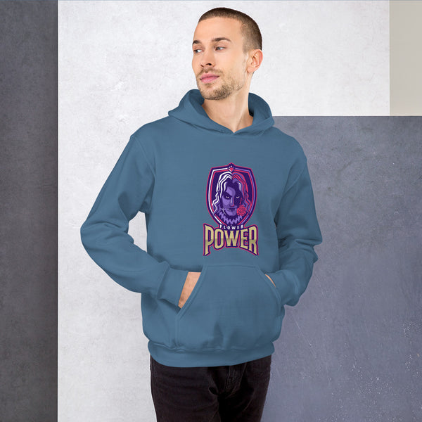 Gaming With A Mobile Legend Inspired Flower Power Performance Unisex Hoodie - boopdo