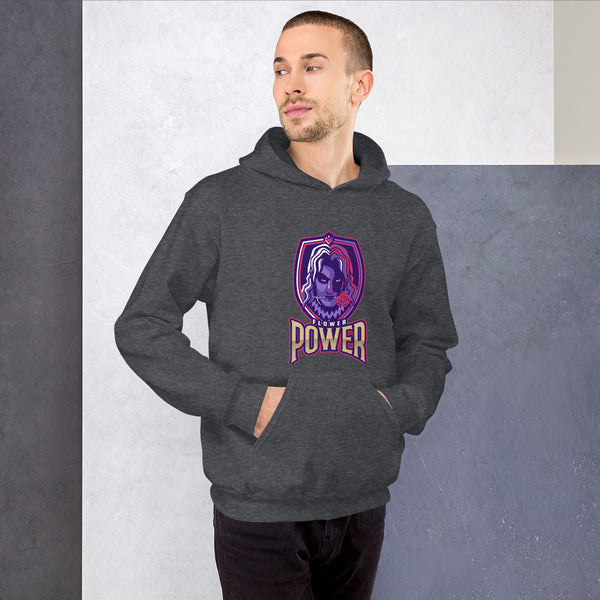 Gaming With A Mobile Legend Inspired Flower Power Performance Unisex Hoodie - boopdo