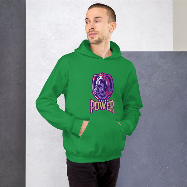 Gaming With A Mobile Legend Inspired Flower Power Performance Unisex Hoodie - boopdo