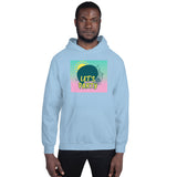 LETS PARTY HELL YEAH PRINT UNISEX HOODIE - boopdo