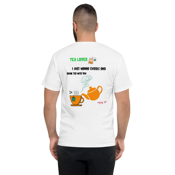 I JUST WANNA DRINK TEA WITH YOU CHAMPION T SHIRT - boopdo