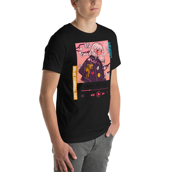 LOSE YOURSELF IN THE MUSIC UNISEX T SHIRT - boopdo