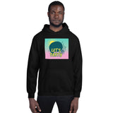 LETS PARTY HELL YEAH PRINT UNISEX HOODIE - boopdo