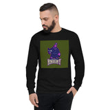 FANTASY DARK KNIGHT GRAPHIC MEN CHAMPION LONG SLEEVE SHIRT - boopdo