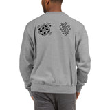 EVIL ROBOT MASCOT MILLENNIUM ROBOTO CHAMPION CREW NECK SWEATSHIRT - boopdo