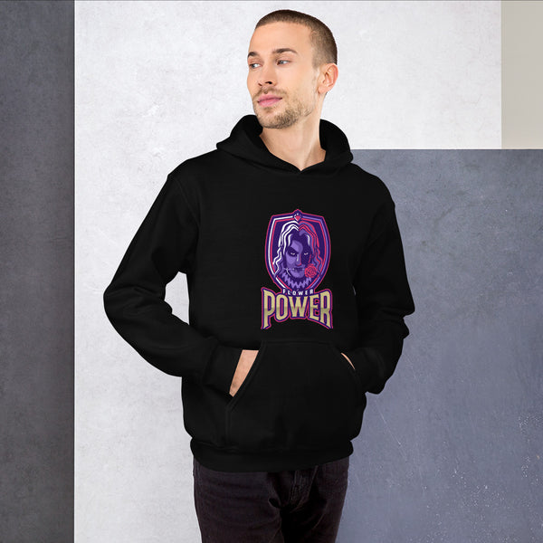 Gaming With A Mobile Legend Inspired Flower Power Performance Unisex Hoodie - boopdo